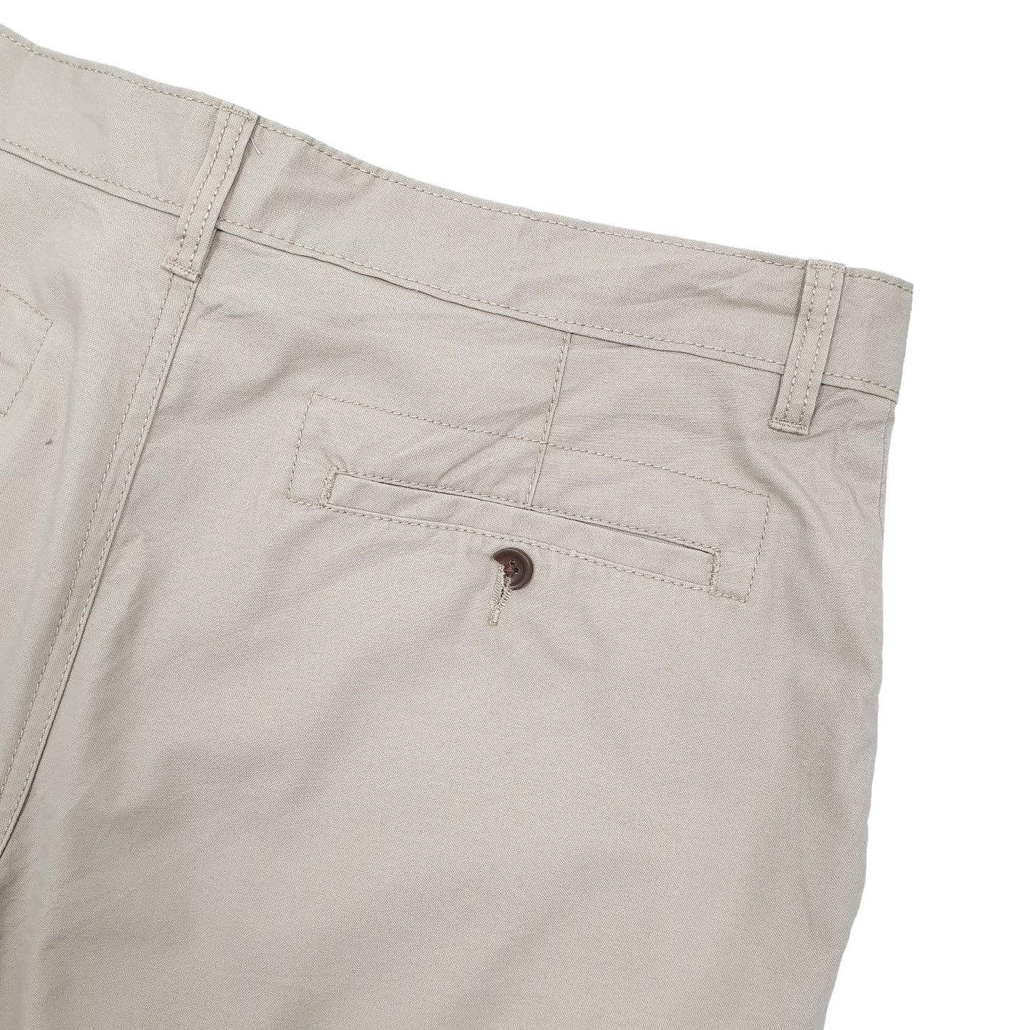 Savane Combat Beige Cargo Workwear Shorts W36