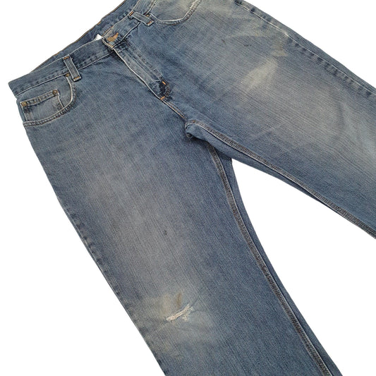 Mens Blue Carhartt Carpenter Trousers