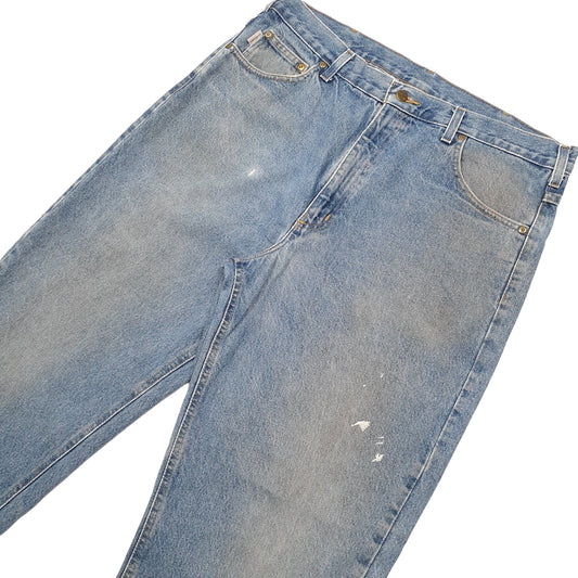 Mens Blue Carhartt Carpenter JeansW38 L36