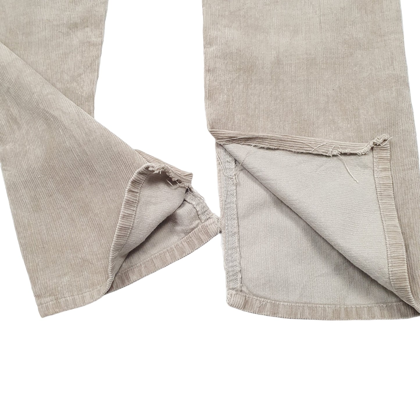 Mens Beige Levis 551 Corduroy Trousers