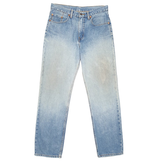 Mens Blue Levis 504 JeansW33 L32