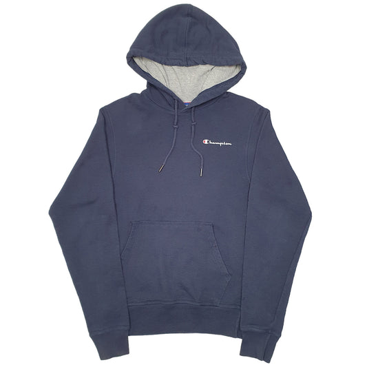 Mens Navy Champion Hoodie Jumper