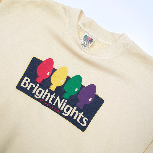 Fruit of the Loom 1990's Crewneck XL Yellow