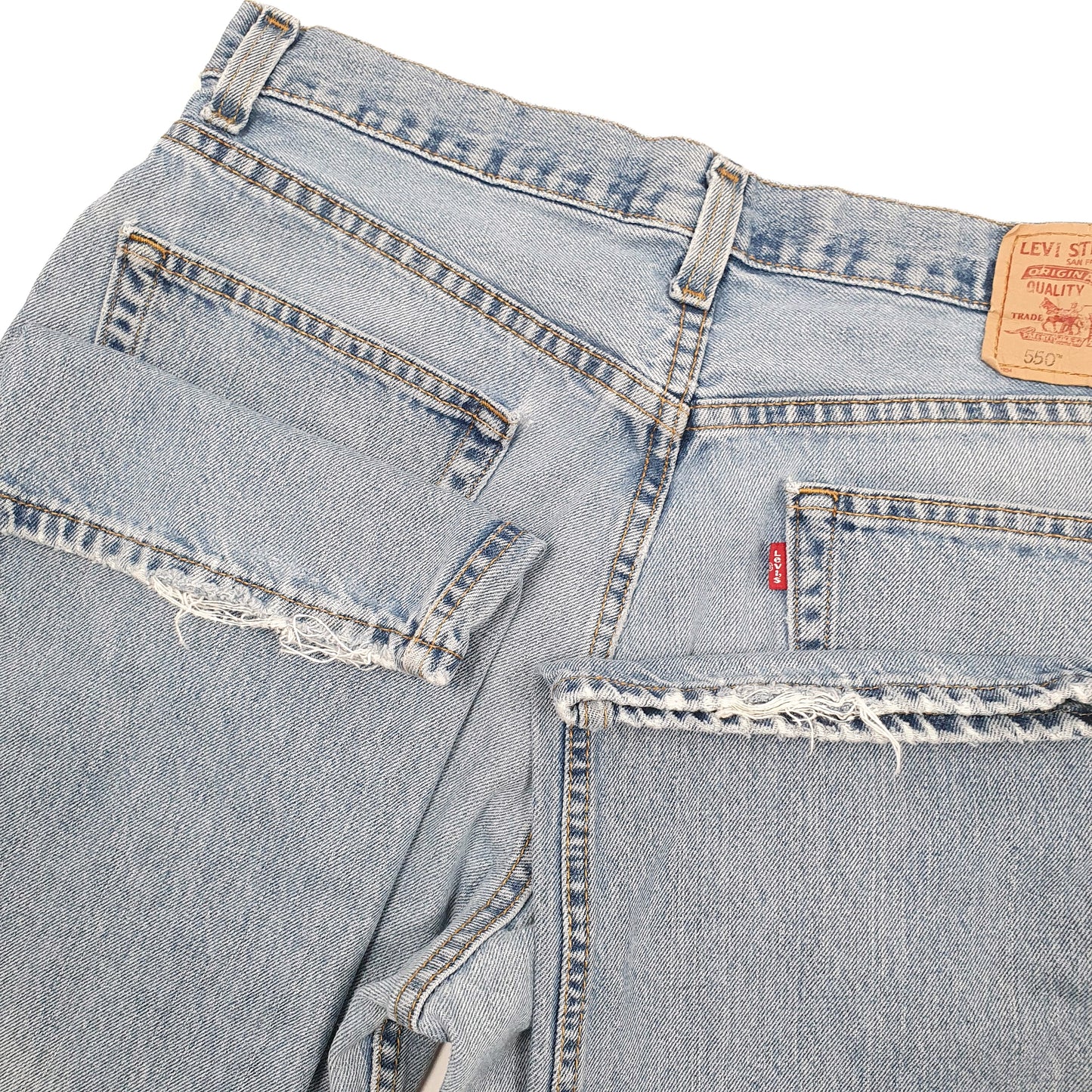 Levis 550 Relaxed Fit Jeans W34 L30 Blue