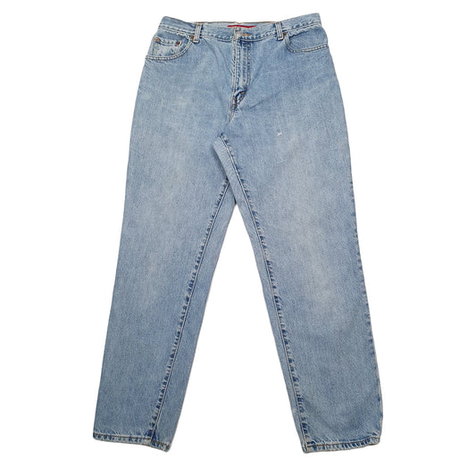 Levis 550 Relaxed Fit Jeans UK14 Blue