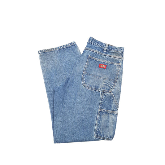 Dickies Carpenter Loose Fit Jeans W36 L32 Blue