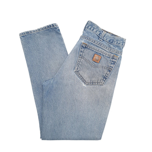 Mens Blue Carhartt Carpenter JeansW32 L30