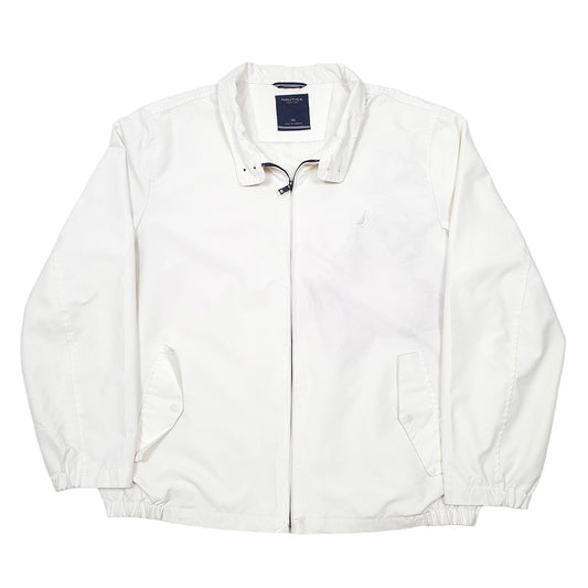 Mens White Nautica Coat