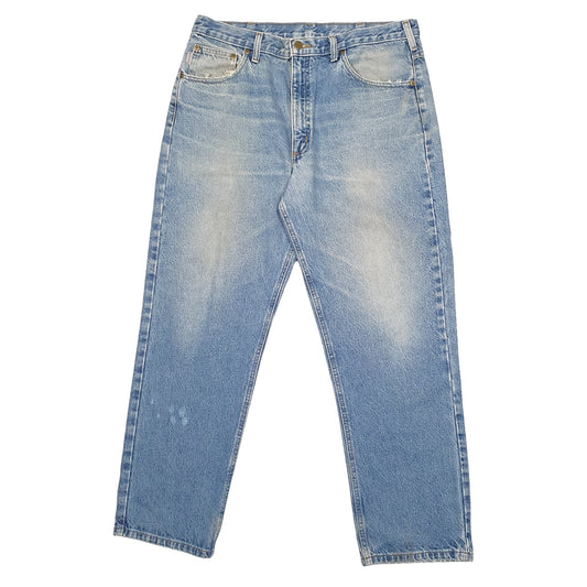 Mens Blue Carhartt Carpenter JeansW36 L30