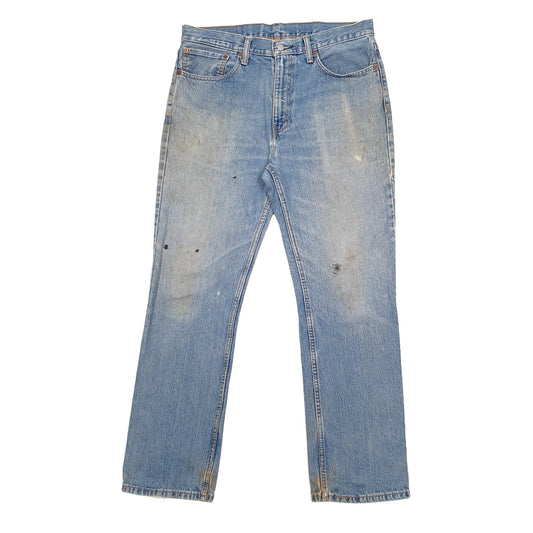 Mens Blue Levis 516 JeansW35 L30