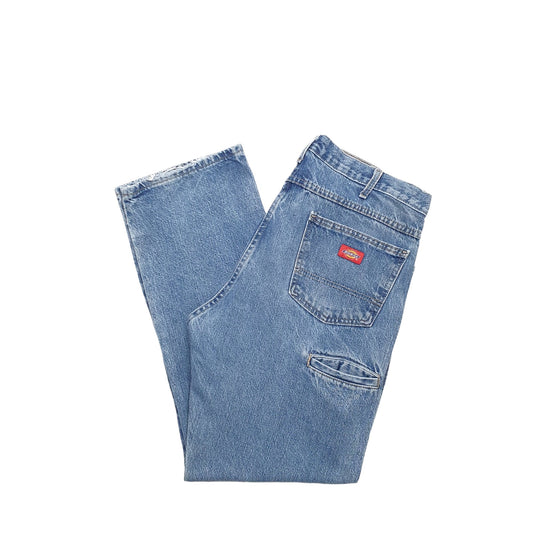 Dickies Relaxed Loose Fit Jeans W36 L30 Blue