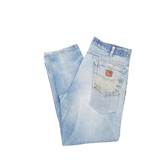 Carhartt Casual Straight Fit Relaxed Jeans W36 L30 Blue