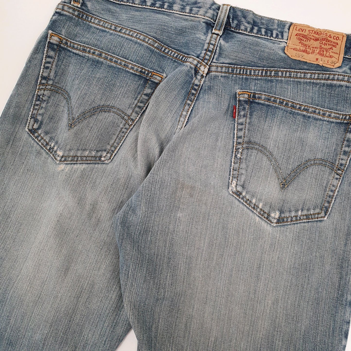 Levis 559 Relaxed Fit Jeans W34 L30 Blue