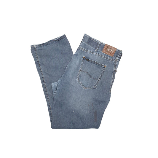 Lee Relaxed Straight Regular Fit Jeans W40 L30 Blue