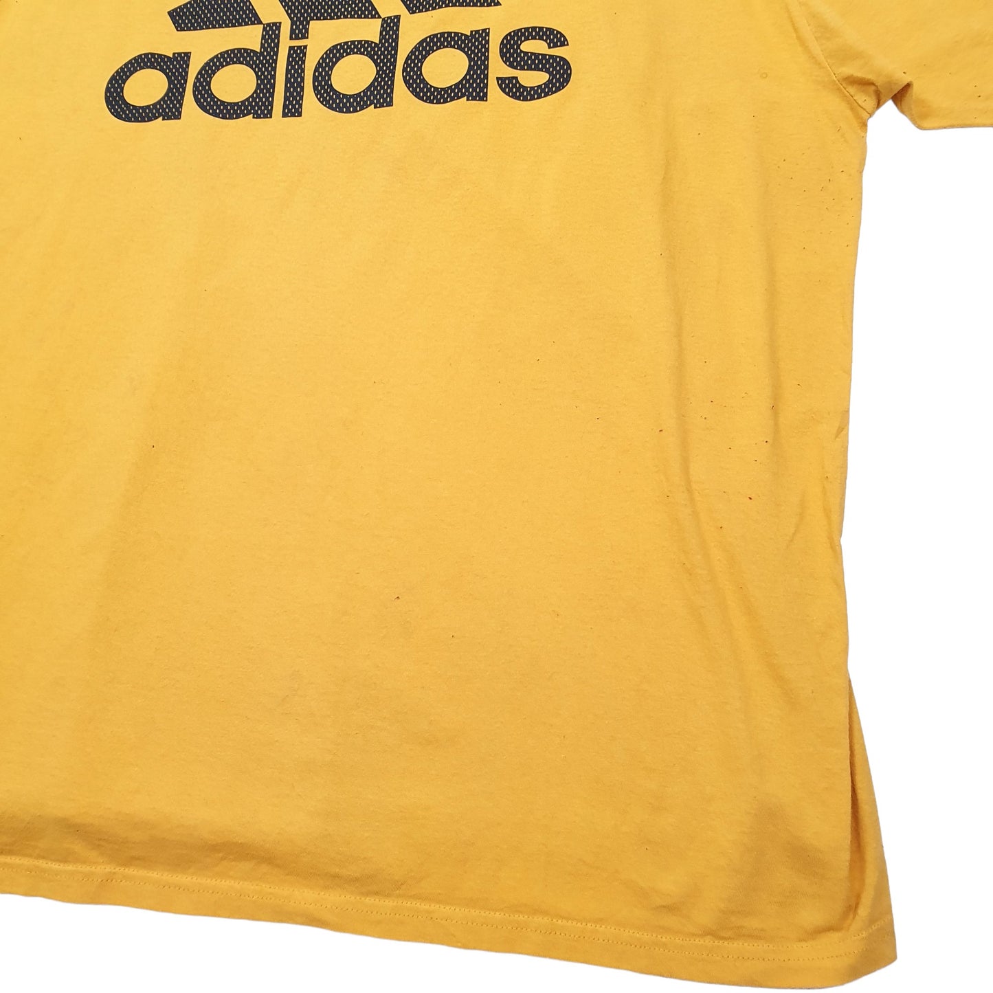 Adidas Short Sleeve T Shirt Yellow