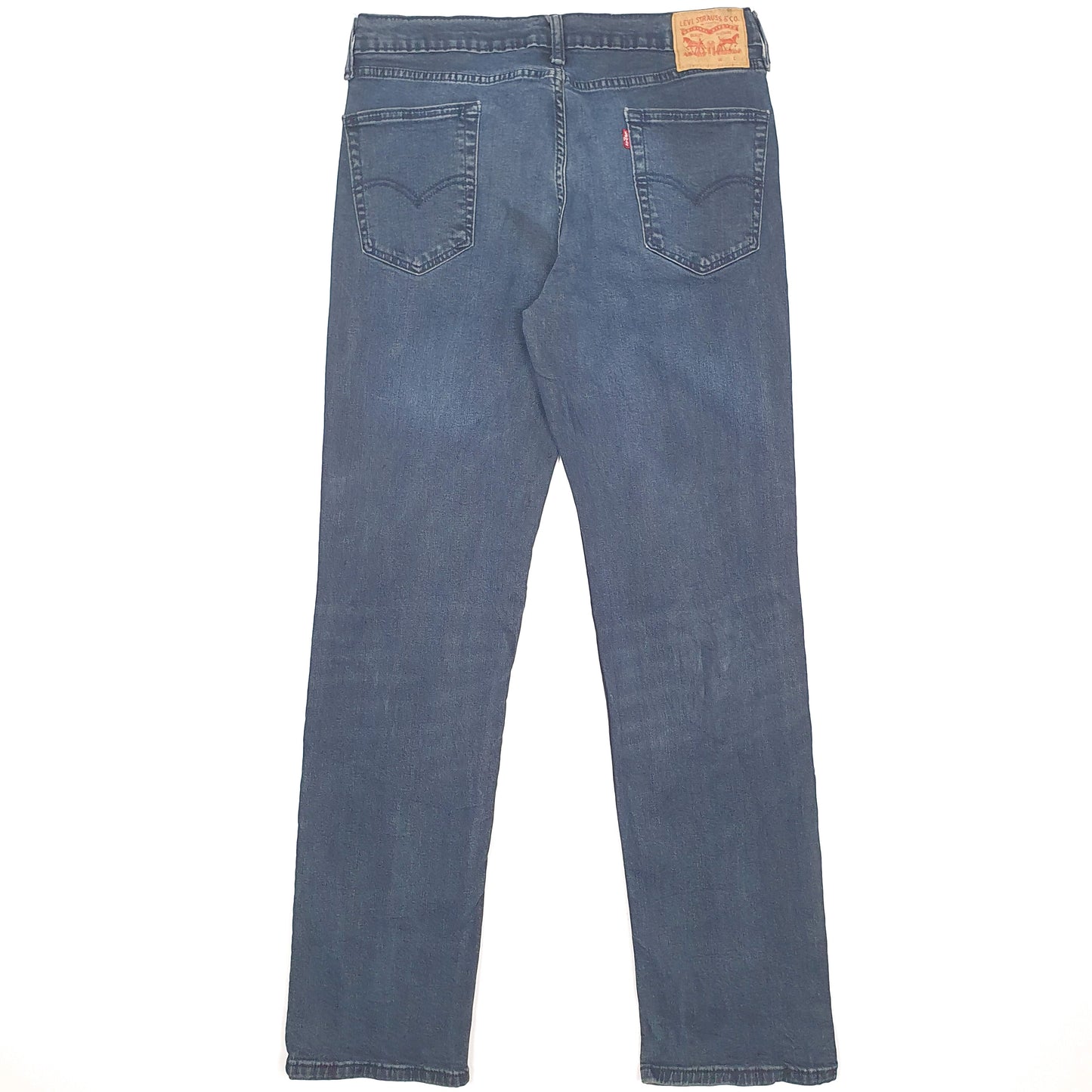 Levis 514 Straight Fit Jeans W35 L34 Blue