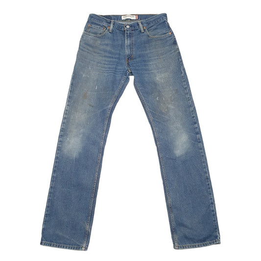 Levis 505 Regular Fit Jeans W32 L34 Blue