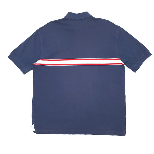 Mens Navy Tommy Hilfiger Short Sleeve Polo Shirt