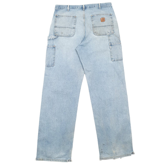 Carhartt Carpenter Loose Fit Jeans W36 L34 Blue