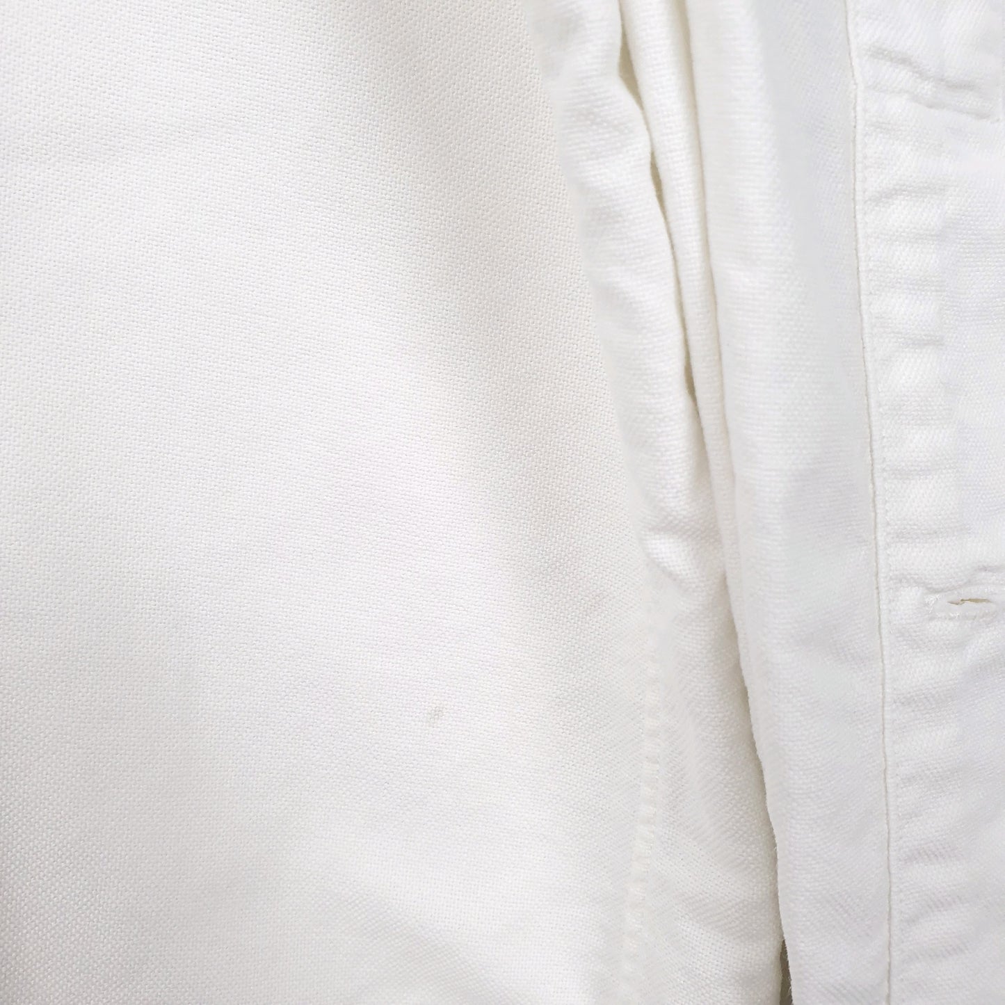 Mens White Ralph Lauren Oxford Big Long Sleeve Shirt