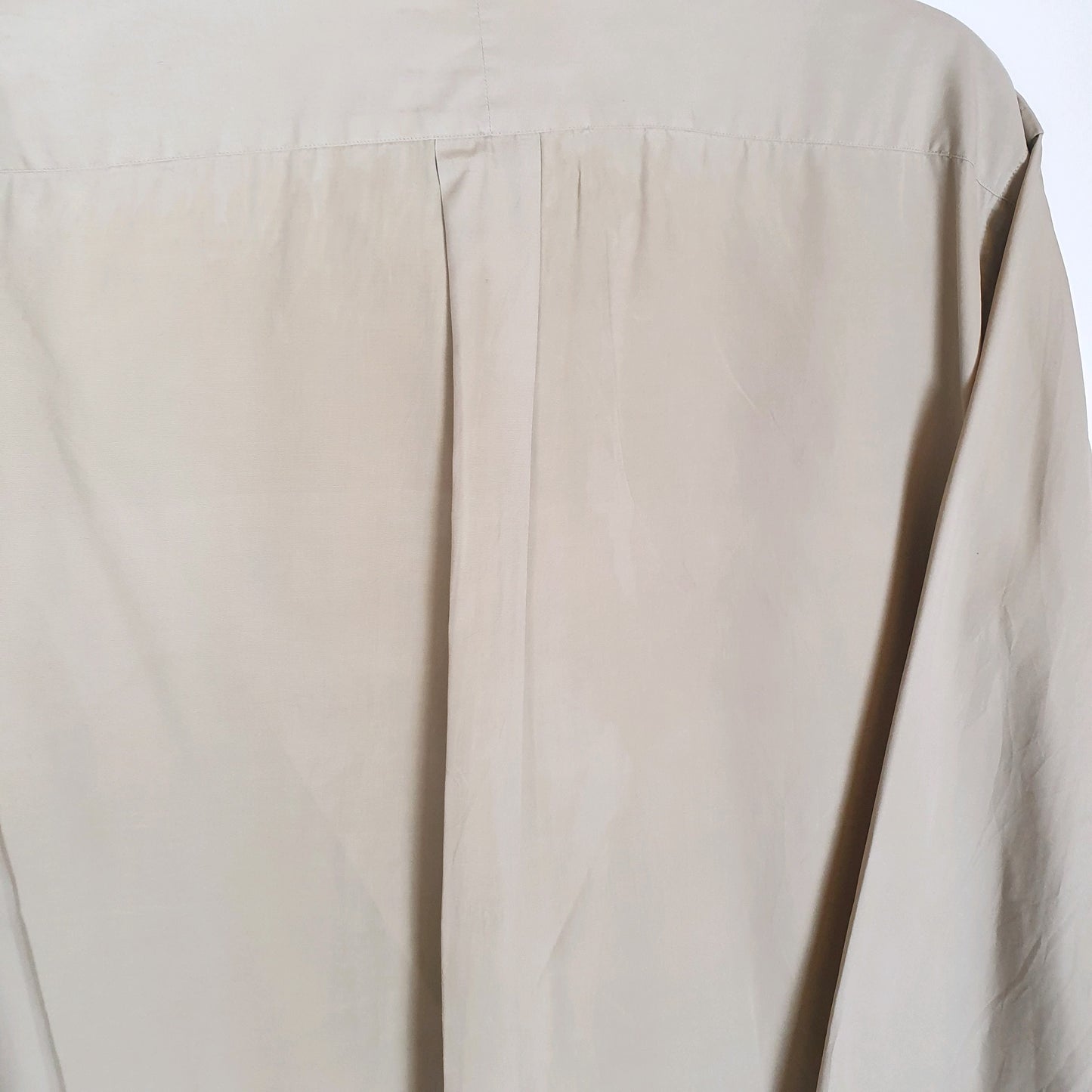Polo Ralph Lauren Long Sleeve Custom Fit Shirt Beige