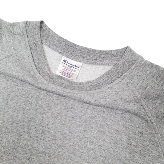 Mens Grey Champion Crewneck Jumper