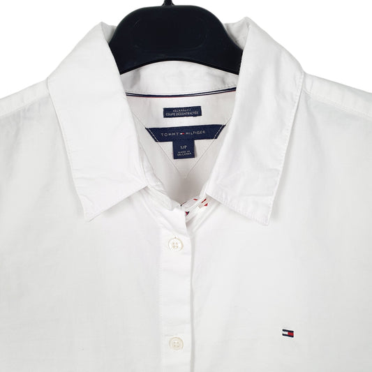 Mens White Tommy Hilfiger Long Sleeve Shirt