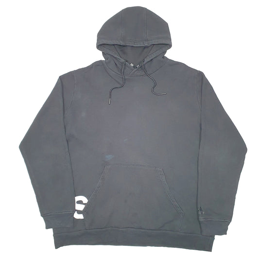 Mens Black Adidas Hoodie Jumper