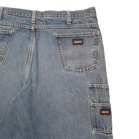 Mens Blue Dickies Denim Shorts