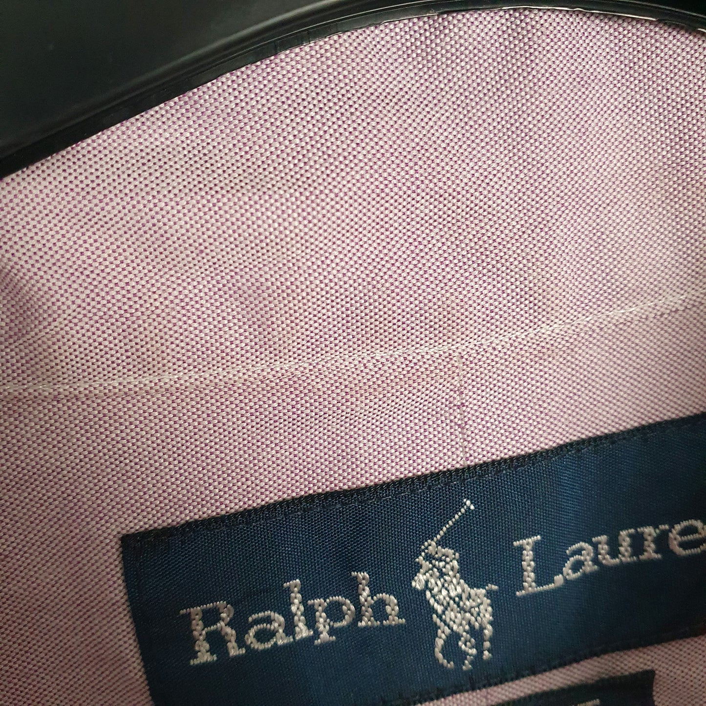 Mens Lilac Ralph Lauren Long Sleeve Shirt