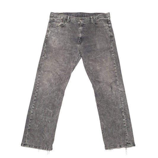 Levis 569 Loose Fit Stretch Jeans W38 L30 Grey