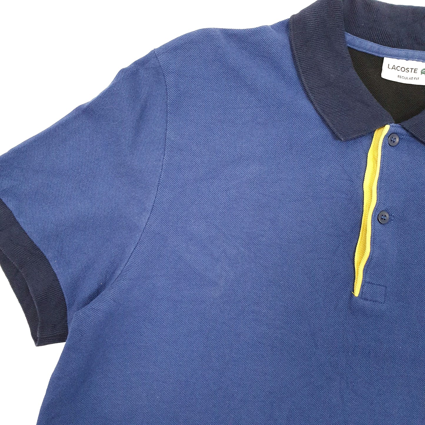 Lacoste Short Sleeve Polo Shirt Blue