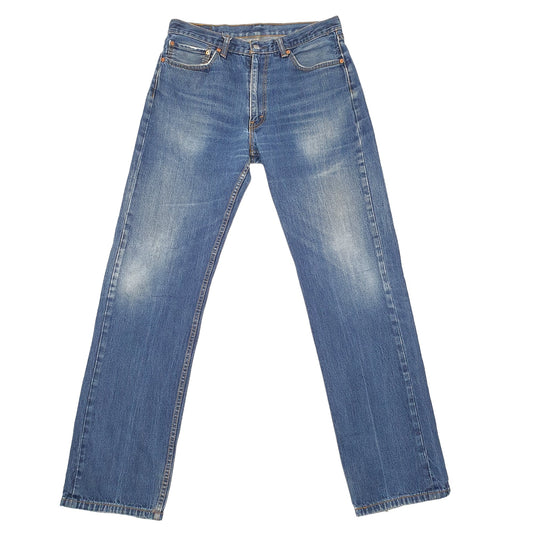 Levis 505 Regular Fit Jeans W36 L36 Blue
