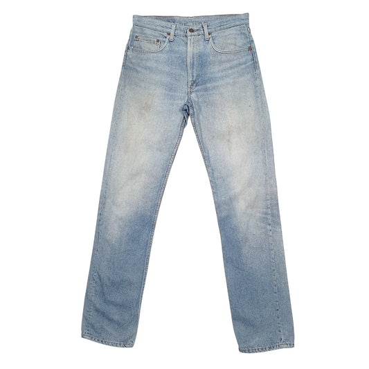 Mens Blue Levis 505 JeansW32 L34