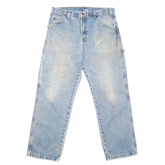 Mens Blue Dickies Carpenter JeansW33 L30
