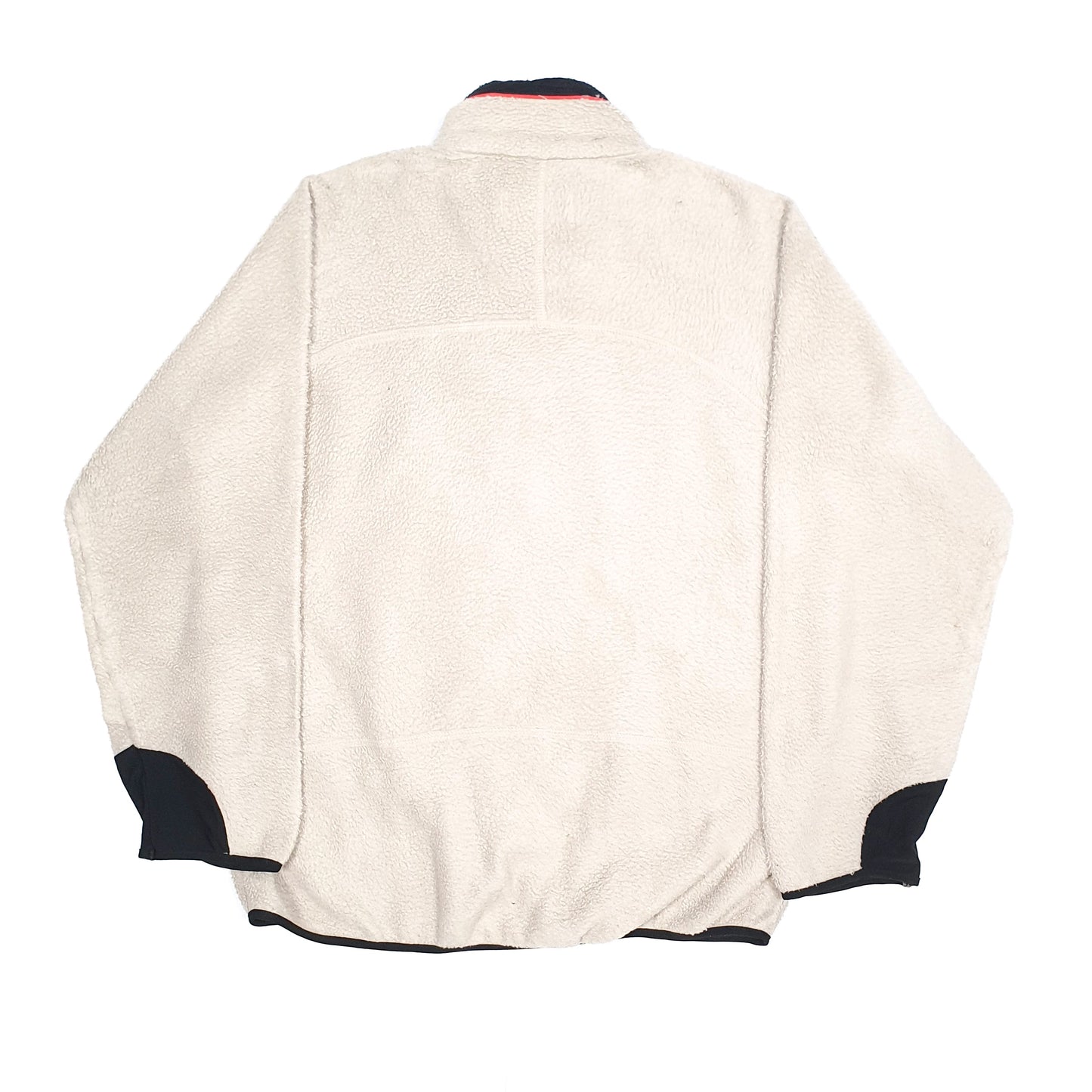 Fila Sport Legacy Retro Pile Full Zip Fleece L Cream