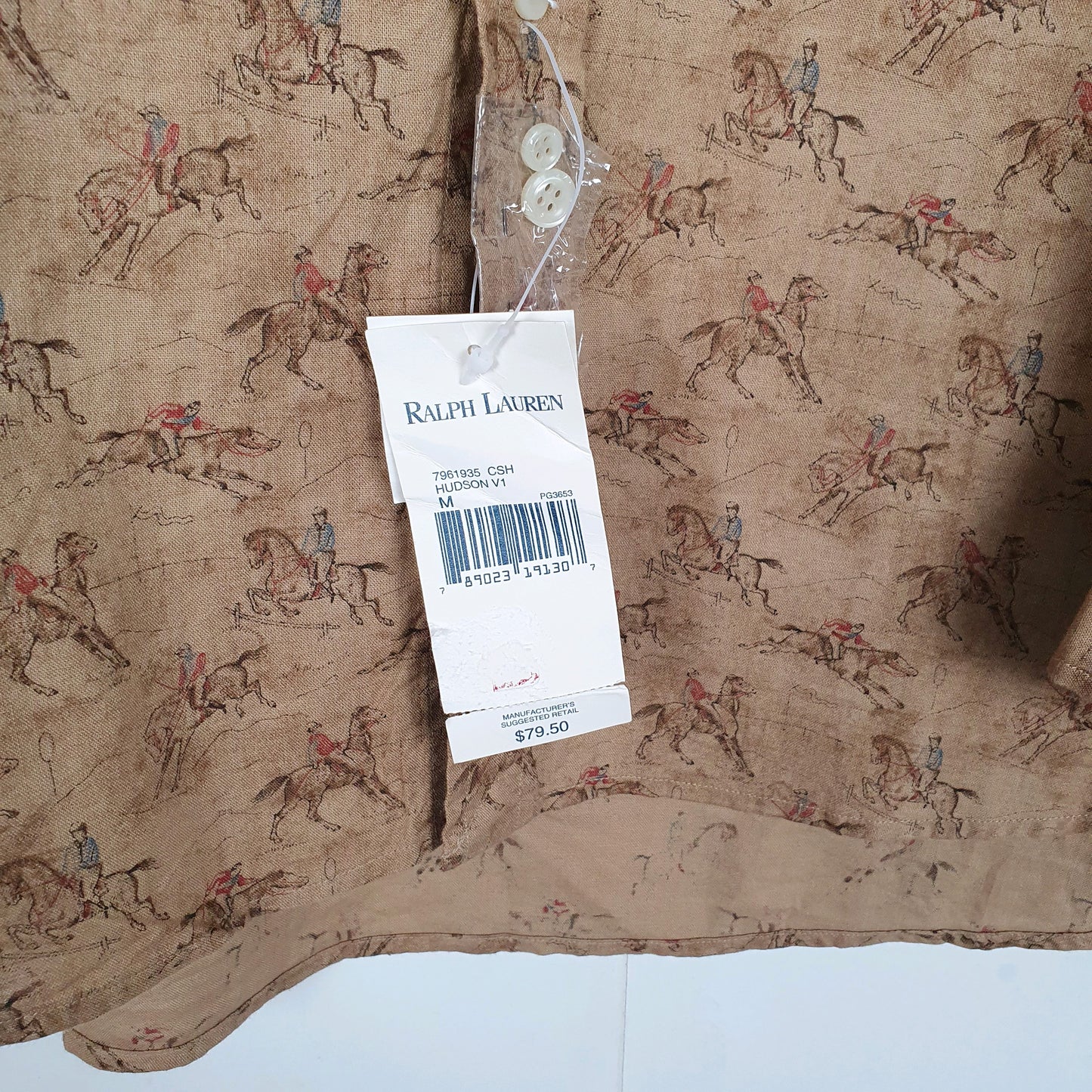 Polo Ralph Lauren Funky Pattern Long Sleeve Regular Fit Shirt