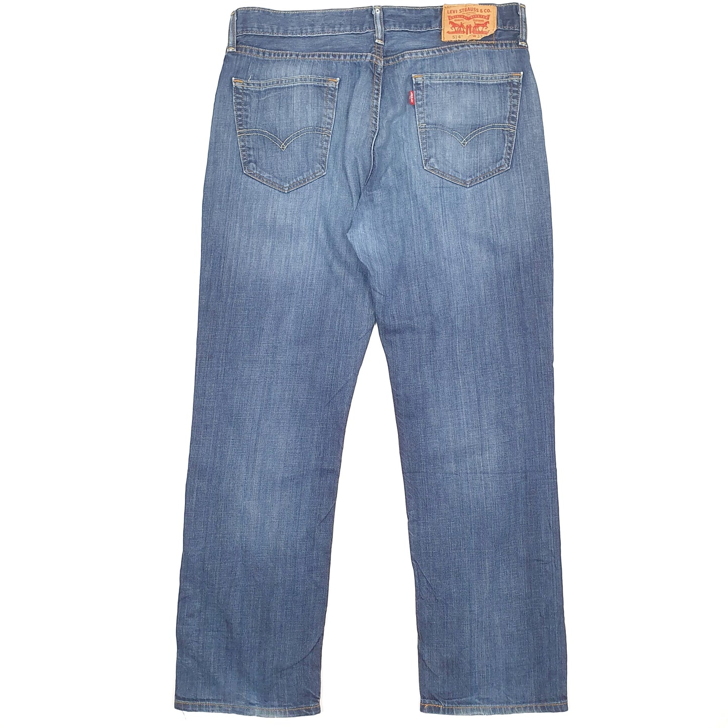Levis 514 Straight Fit Jeans W34 L30 Blue