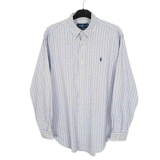 Ralph Lauren Long Sleeve Classic Fit Striped Shirt White