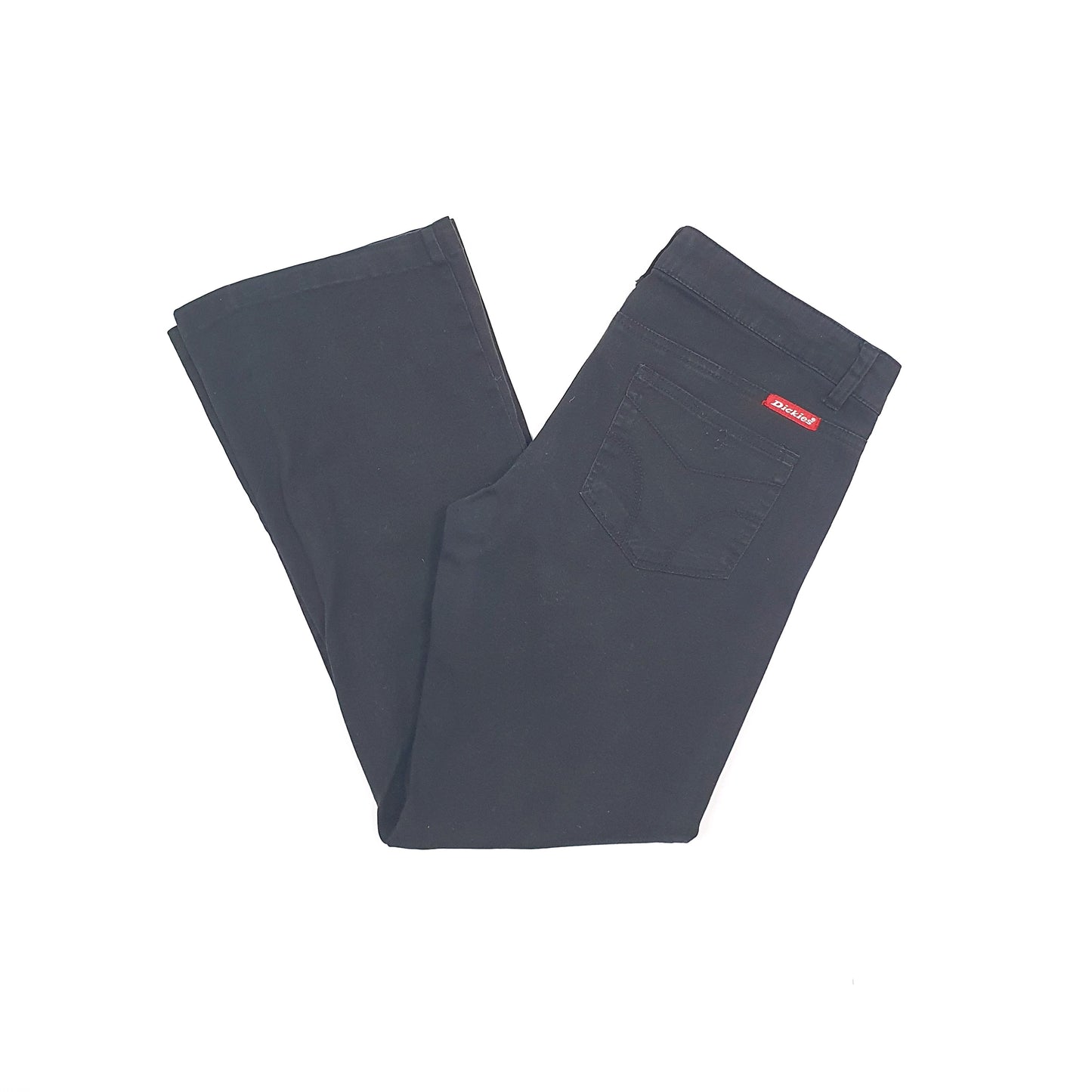 Dickies Casual Bootcut Fit Jeans UK14 Black