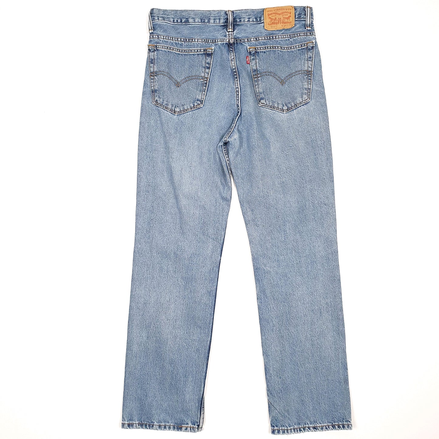 Levis 516 Slim Fit Jeans W34 L30 Blue