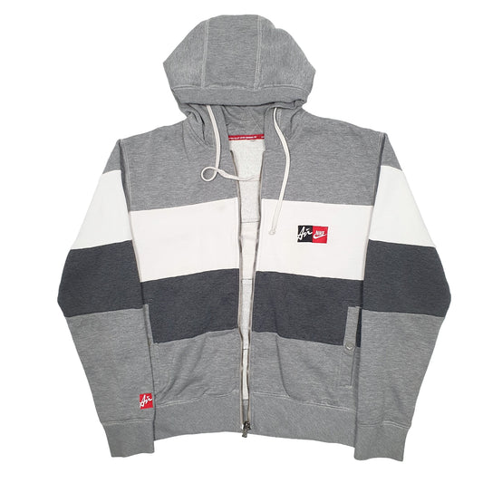 Womens Grey Nike Full Zip Jumper
