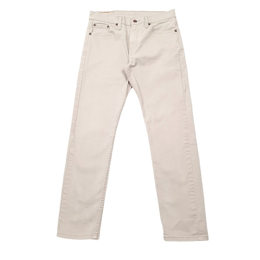 Levis 502 Regular Fit Jeans W29 L30 Beige