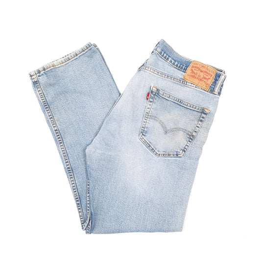 Mens Blue Levis Stretch 505 JeansW36 L32