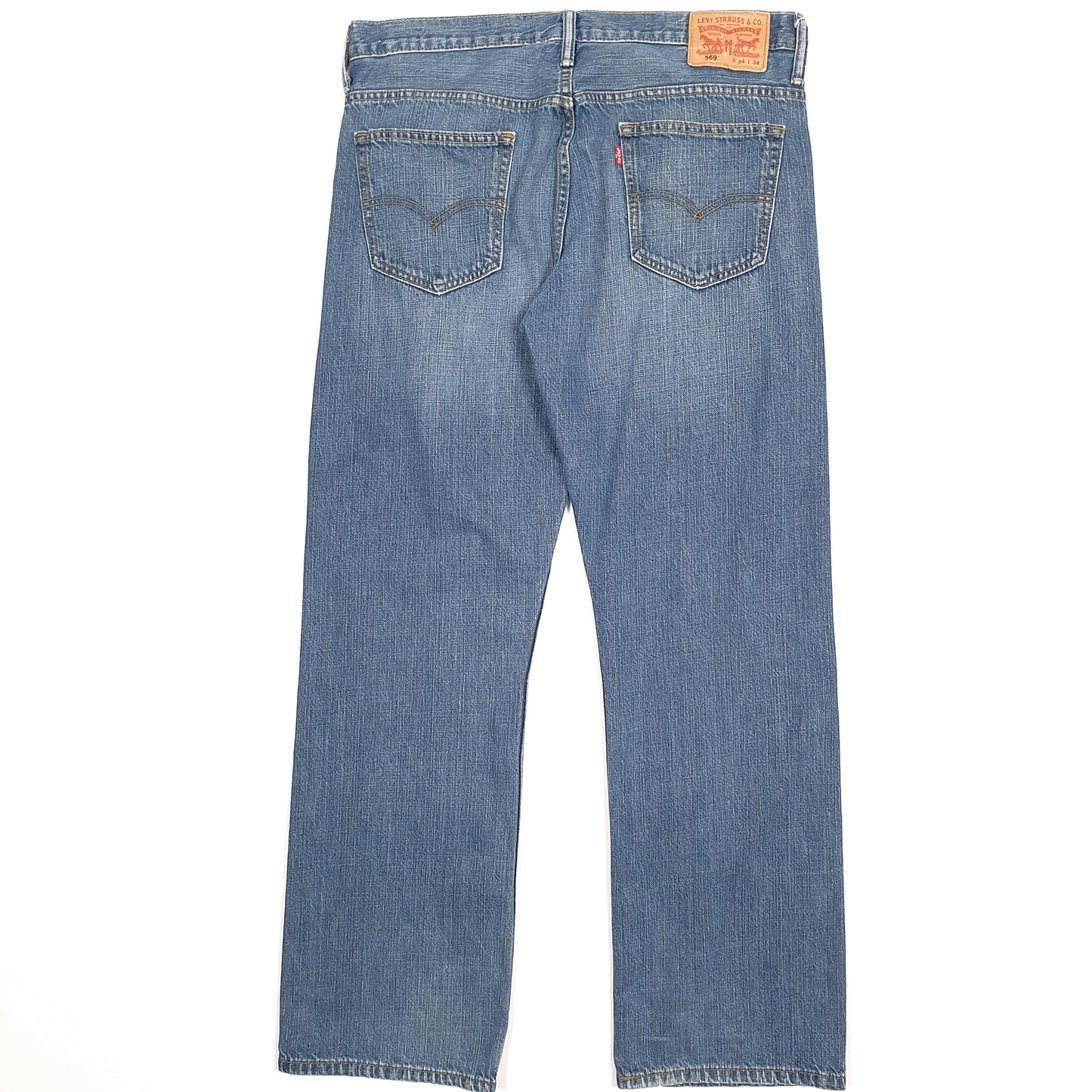 Levis 569 Loose Fit Jeans W36 L34 Blue