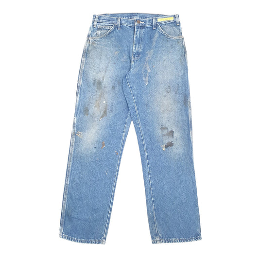 Dickies Relaxed Loose Fit Jeans W34 L32 Blue