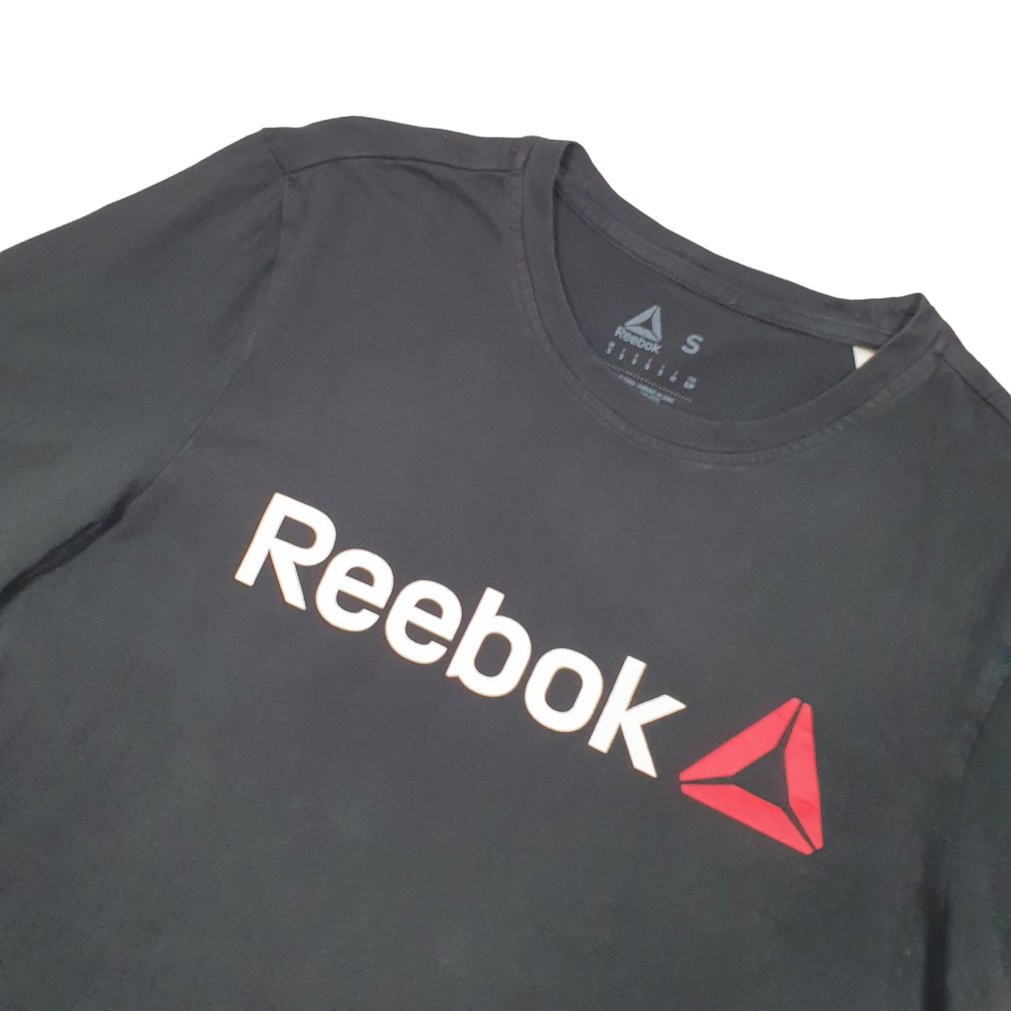 Reebok Short Sleeve T Shirt Black