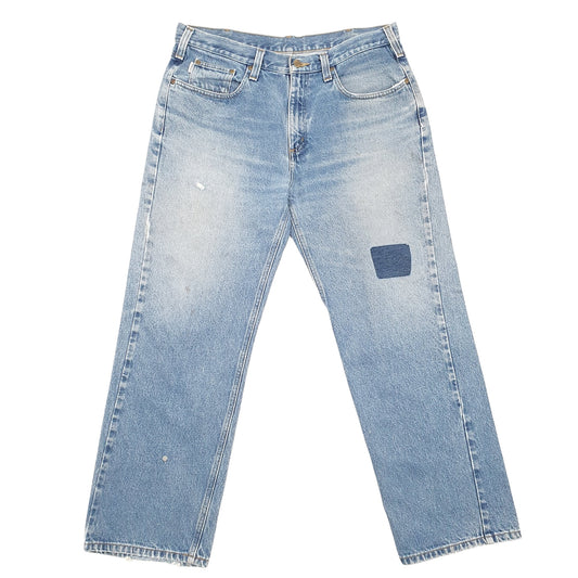 Carhartt Casual Regular Fit Relaxed Jeans W36 L29 Blue