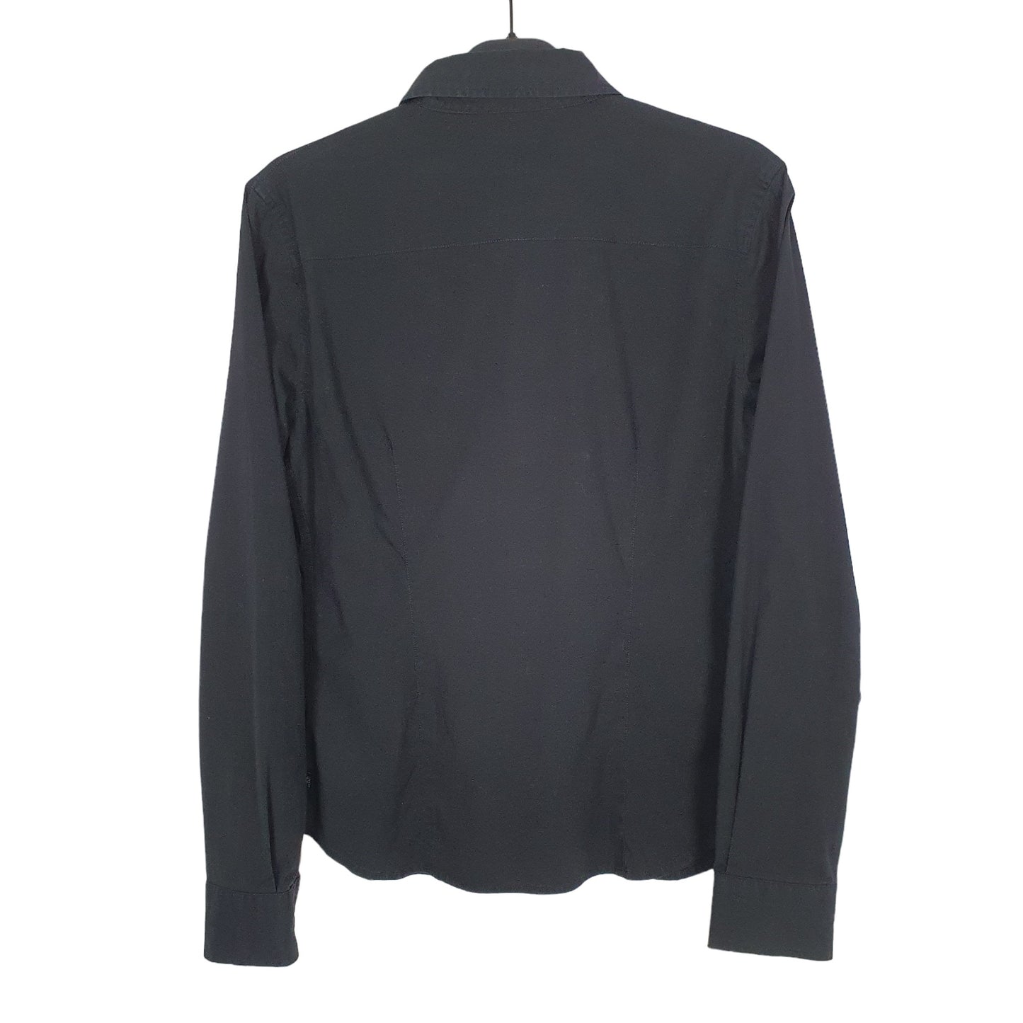 Calvin Klein Long Sleeve Regular Fit Shirt Black