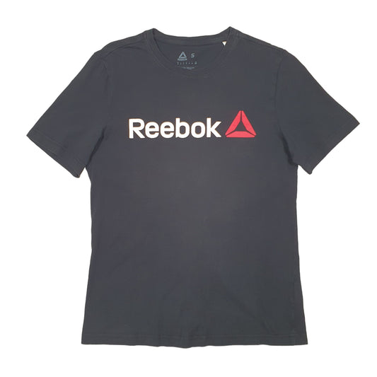 Reebok Short Sleeve T Shirt Black
